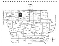 Iowa State Map, Palo Alto County 1990